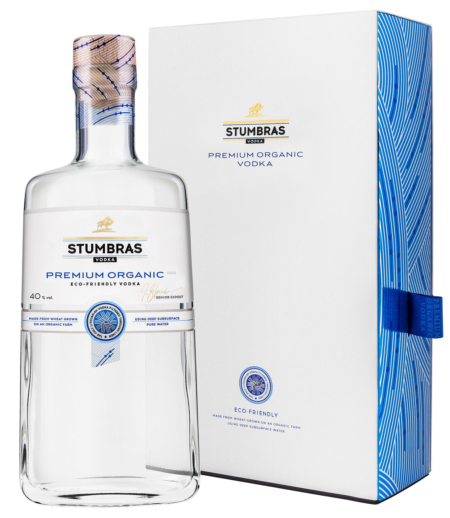 STUMBRAS VODKA ORGANIC GIFT BOX